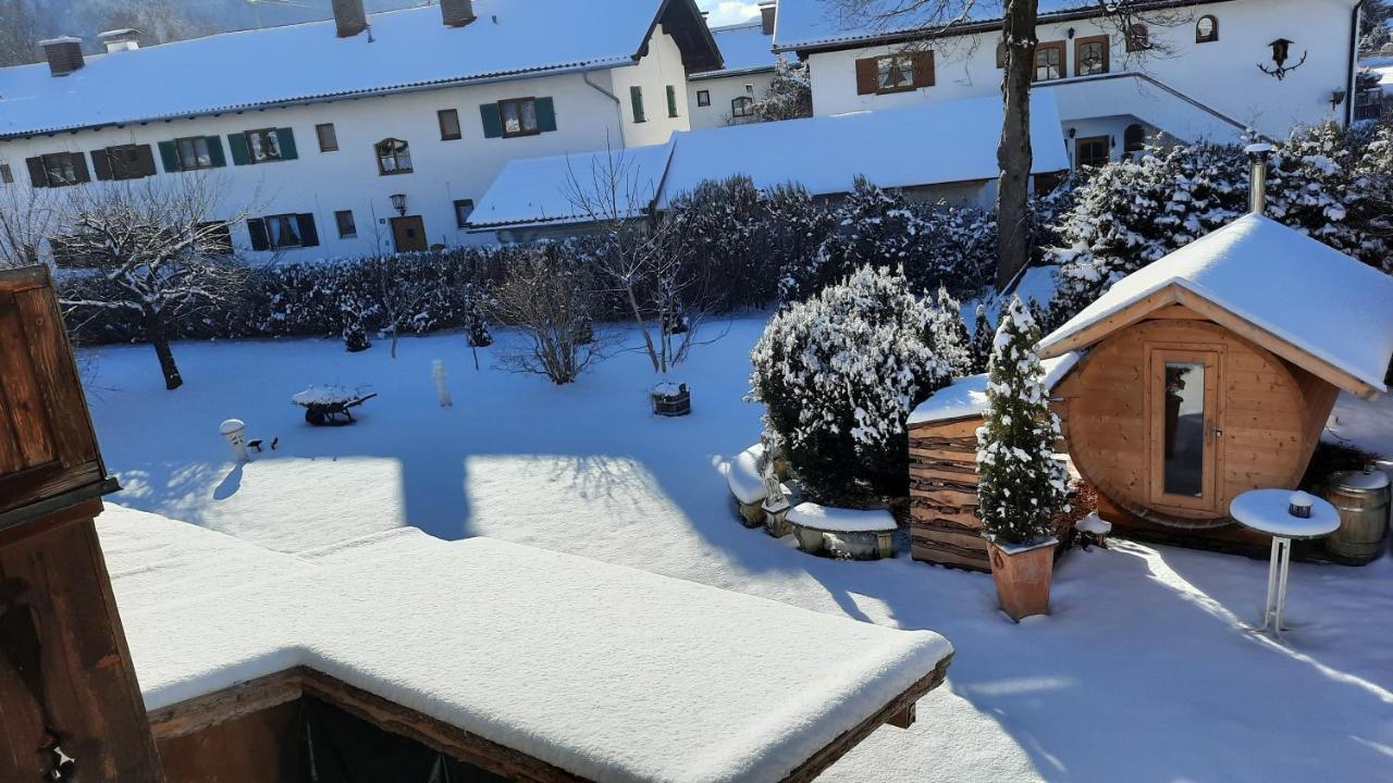 Ferienwohnung Woernerblick Mittenwald Exterior foto