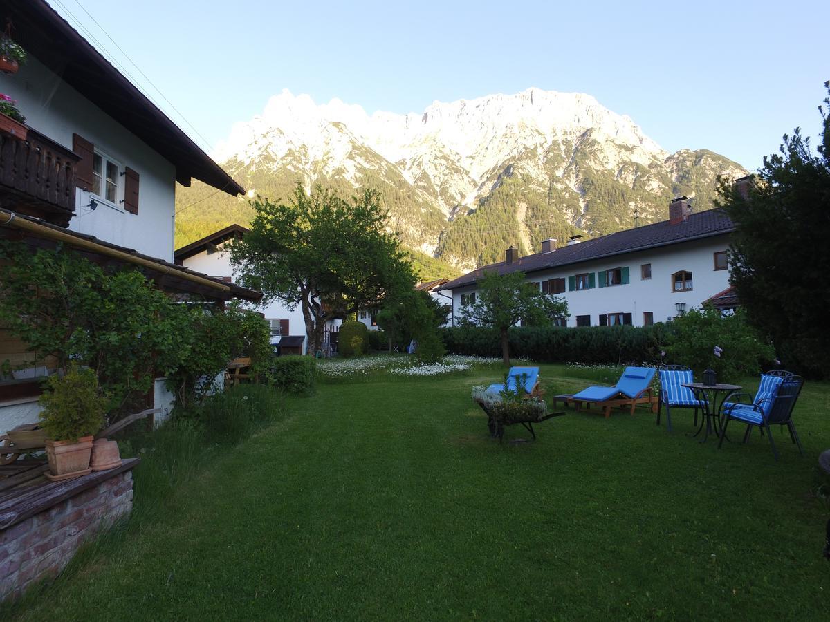 Ferienwohnung Woernerblick Mittenwald Exterior foto