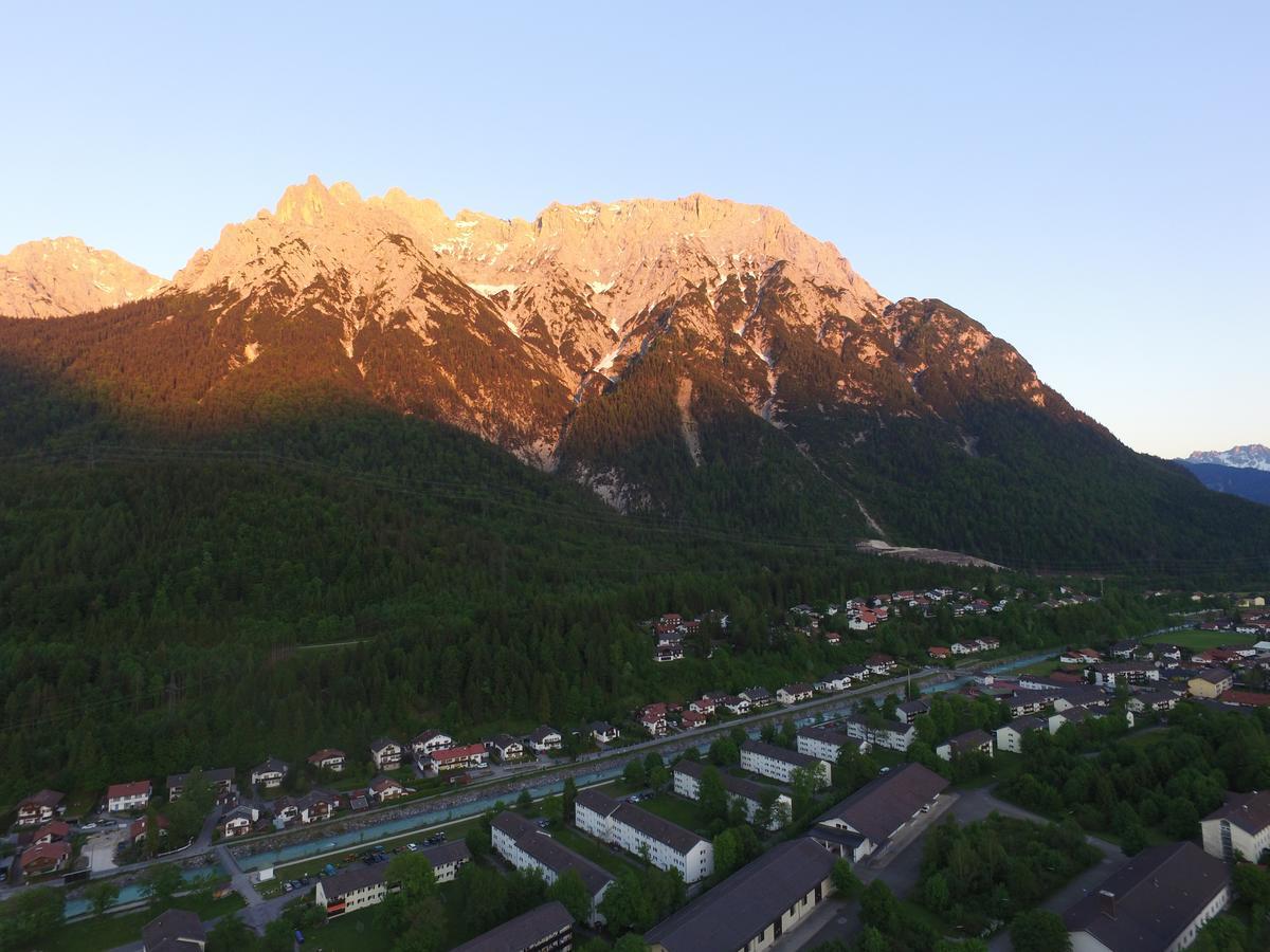 Ferienwohnung Woernerblick Mittenwald Exterior foto